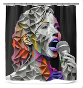 Elegant Echoes Shower Curtain